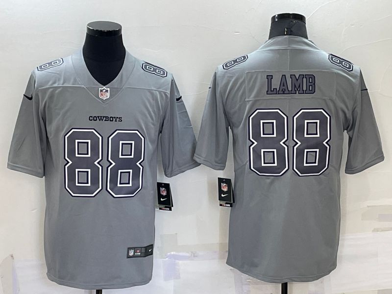 Men Dallas Cowboys #88 Lamb Grey 2022 Nike Limited Vapor Untouchable NFL Jersey